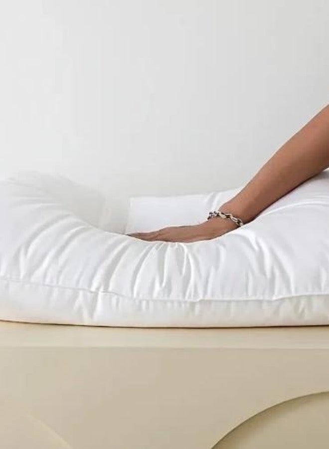 LUNA Home 2 Piece Set Comfortable Regular Soft Fine Medium Firm pillow. - Image 3